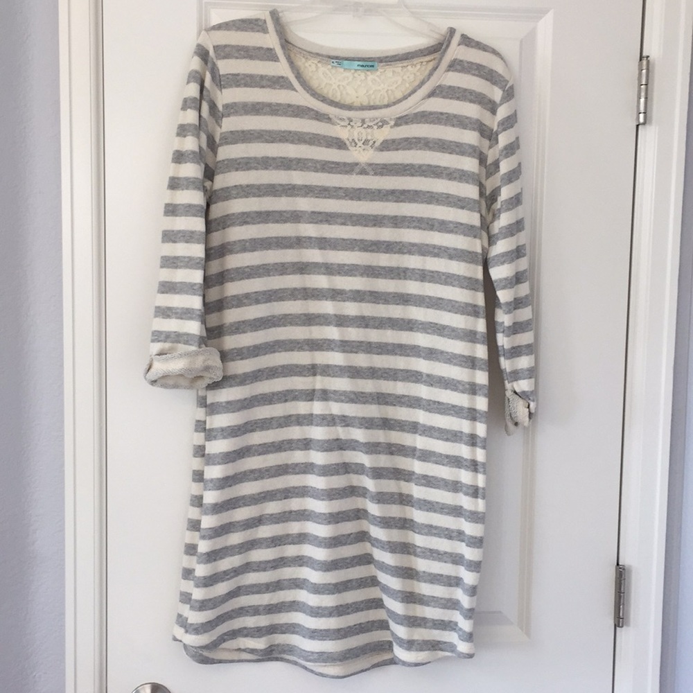 Maurices striped sweater dress size XL